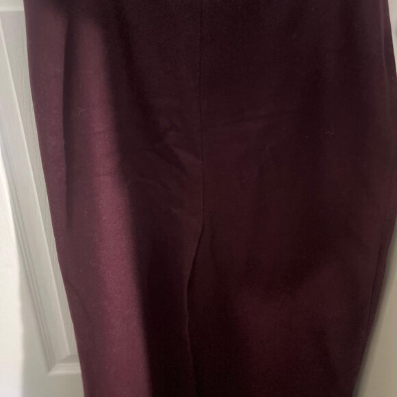 Mango - Italian Wool with Slit - Purple Size 8 - Picture 3 of 5